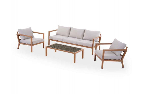 Elinor Loungesæt - Teaklook ❤ Kæmpe udvalg i Blandet ❤ Billig fragt og hurtig levering 2 - 5 hverdage - Varenummer: HML-DK3367 / Ean: på lager - Udsalg på HAVESOFA- OG LOUNGEMØBLER > Havesofasæt Spar op til 59% - Over 454 kendte brands på udsalg