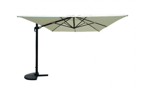 Hængeparasol 3x4 meter - Natur