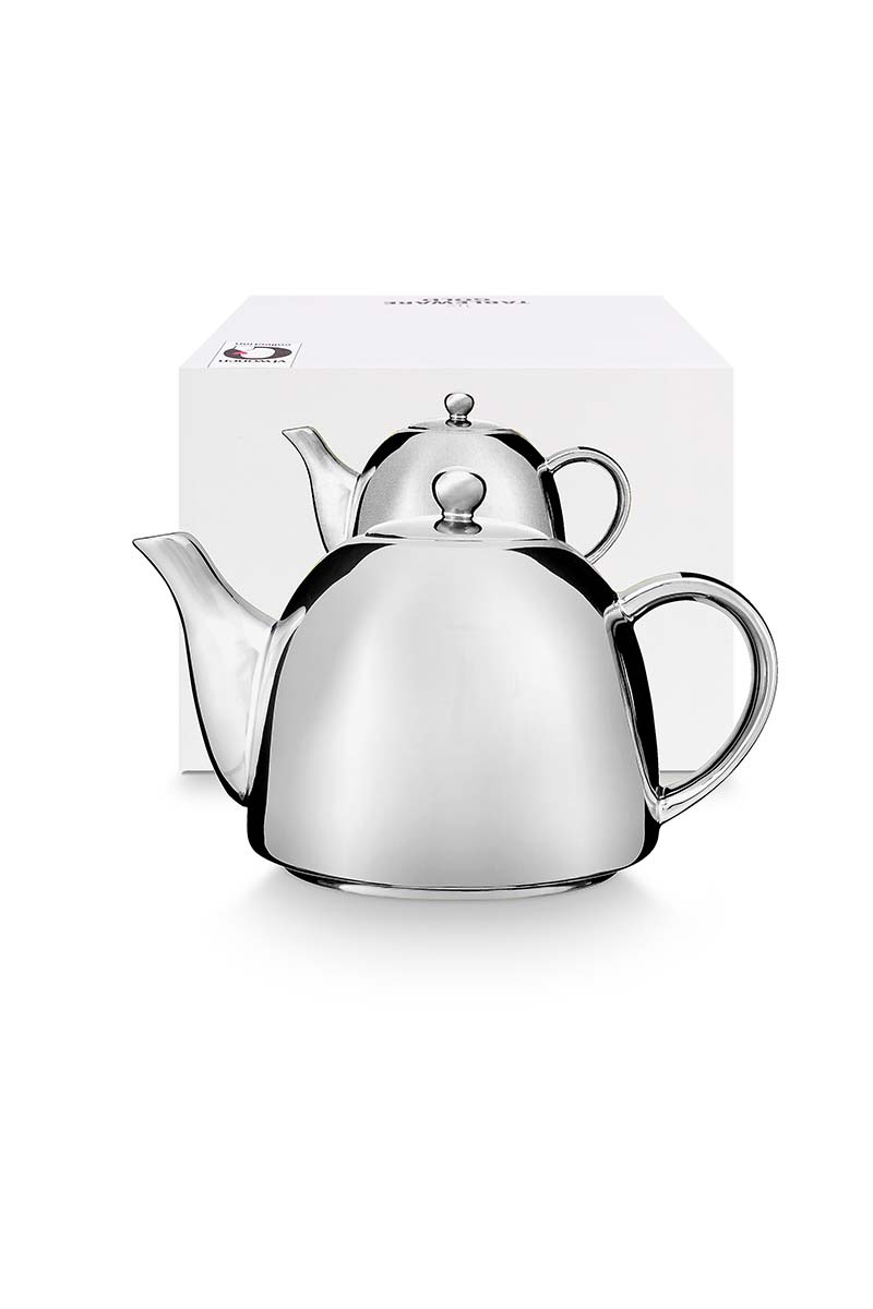 Produktbillede af Teapot Silver 1800ml på tilbud i høj kvalitet