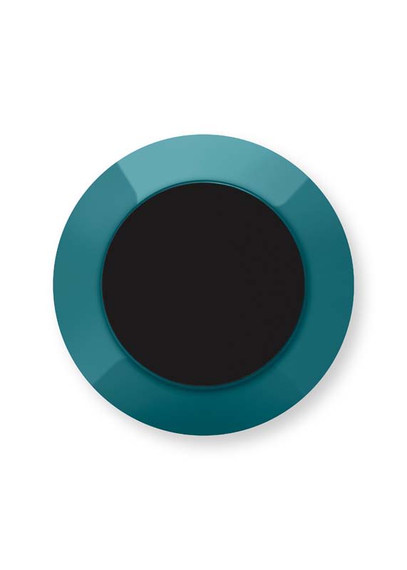 Produktbillede af Lantern Enamelled Dark Green 29cm på tilbud i høj kvalitet