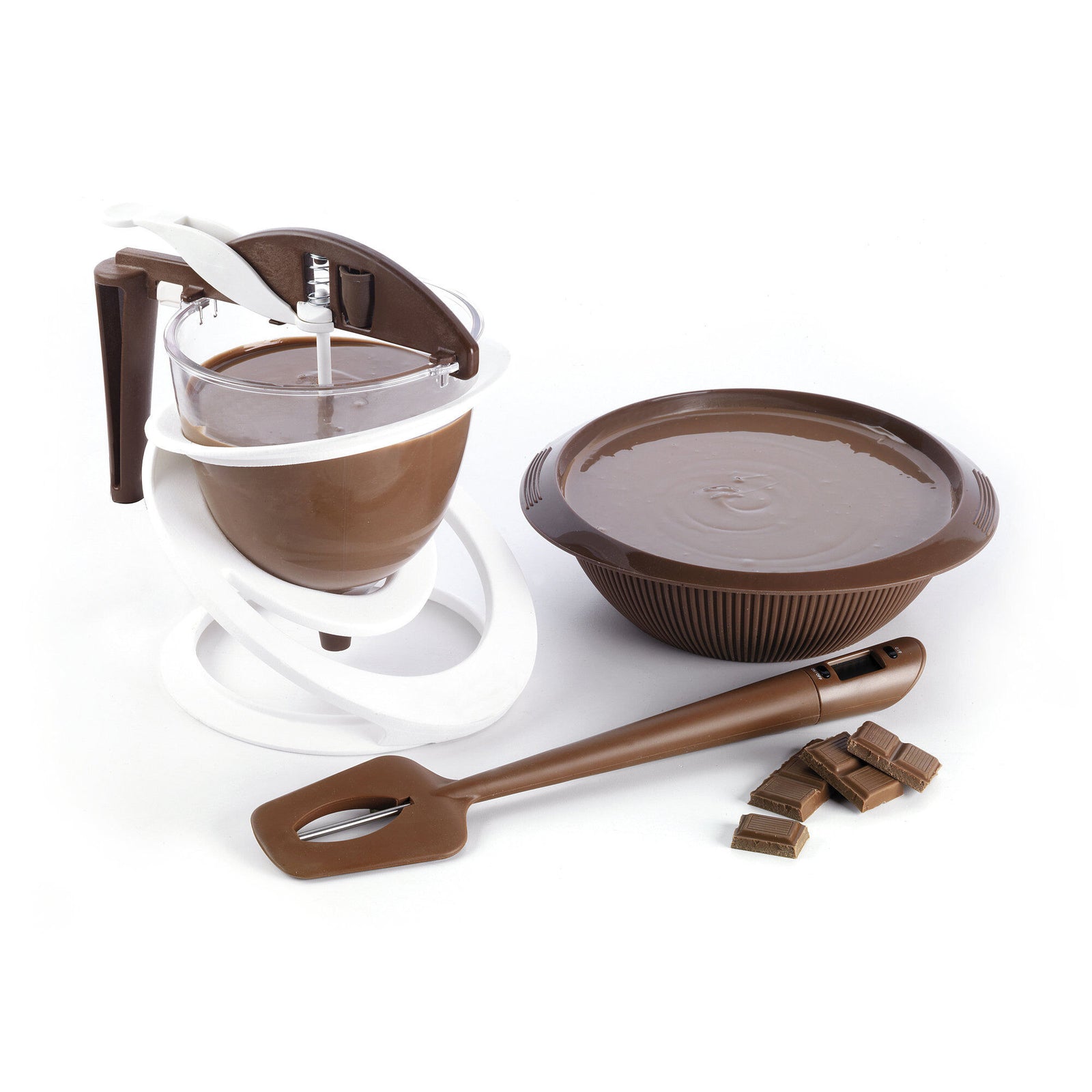 Silikomart Silikomart Chokoladesæt, 3 dele – close-up (Bagudstyr)