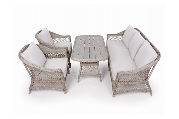Enø Lys Grå Sofasæt - Inkl. hynder ❤ Stort online udvalg i Gozomo.dk ❤ Billig fragt og hurtig levering 2 - 5 hverdage ❤ Varenummer: HML-DK1438 / Ean: '5709386501136 på lager - Udsalg på HAVEMØBELSÆT Spar op til 63% - Over 324 kendte brands på udsalg
