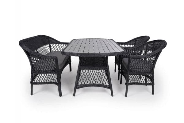 Enø Sort Havemøbelsæt m/2 stole og bænk - Inkl. hynder ❤ Stort online udvalg i Havemøbelland ❤ Billig fragt og hurtig levering 2 - 5 hverdage ❤ Varenummer: HML-DK2870 / Ean: '5709386501020 på lager - Udsalg på HAVEMØBELSÆT Spar op til 52% - Over 350 kendte brands på udsalg