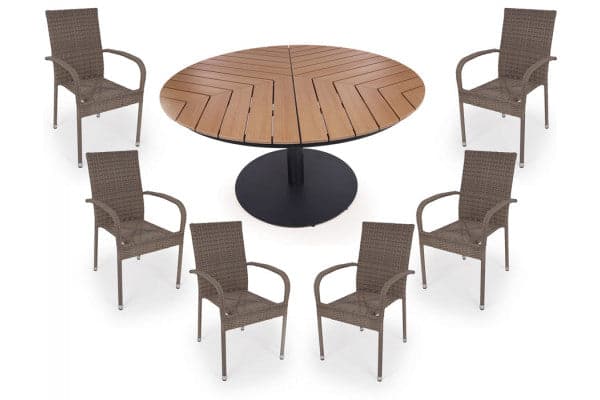 Envo Geneve Havemøbelsæt - Ø:138 cm ❤ Stort online udvalg i Havemøbelland ❤ Billig fragt og hurtig levering 2 - 5 hverdage ❤ Varenummer: HML-DK3293 / Ean: '5709386495114 på lager - Udsalg på HAVEMØBELSÆT > Vedligeholdelsesfrie havemøbelsæt Spar op til 66% - Over 322 kendte brands på udsalg