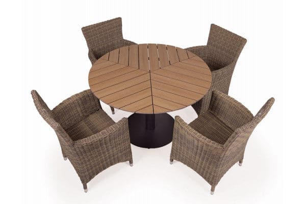 Envo Manila Dusty Havemøbelsæt - Ø:113 cm ❤ Stort online udvalg i Havemøbelland ❤ Billig fragt og hurtig levering 2 - 5 hverdage ❤ Varenummer: HML-DK3179 / Ean: '5709386493578 på lager - Udsalg på HAVEMØBELSÆT > Vedligeholdelsesfrie havemøbelsæt Spar op til 56% - Over 312 kendte brands på udsalg