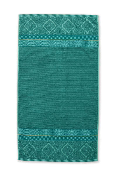 Se billigt tilbud på PIP Soft Zellige Green 55x100! Udsalg på håndklæder fra Pip Studio. Hurtig levering, billig fragt. Over 1334 design mærker på udsalg.