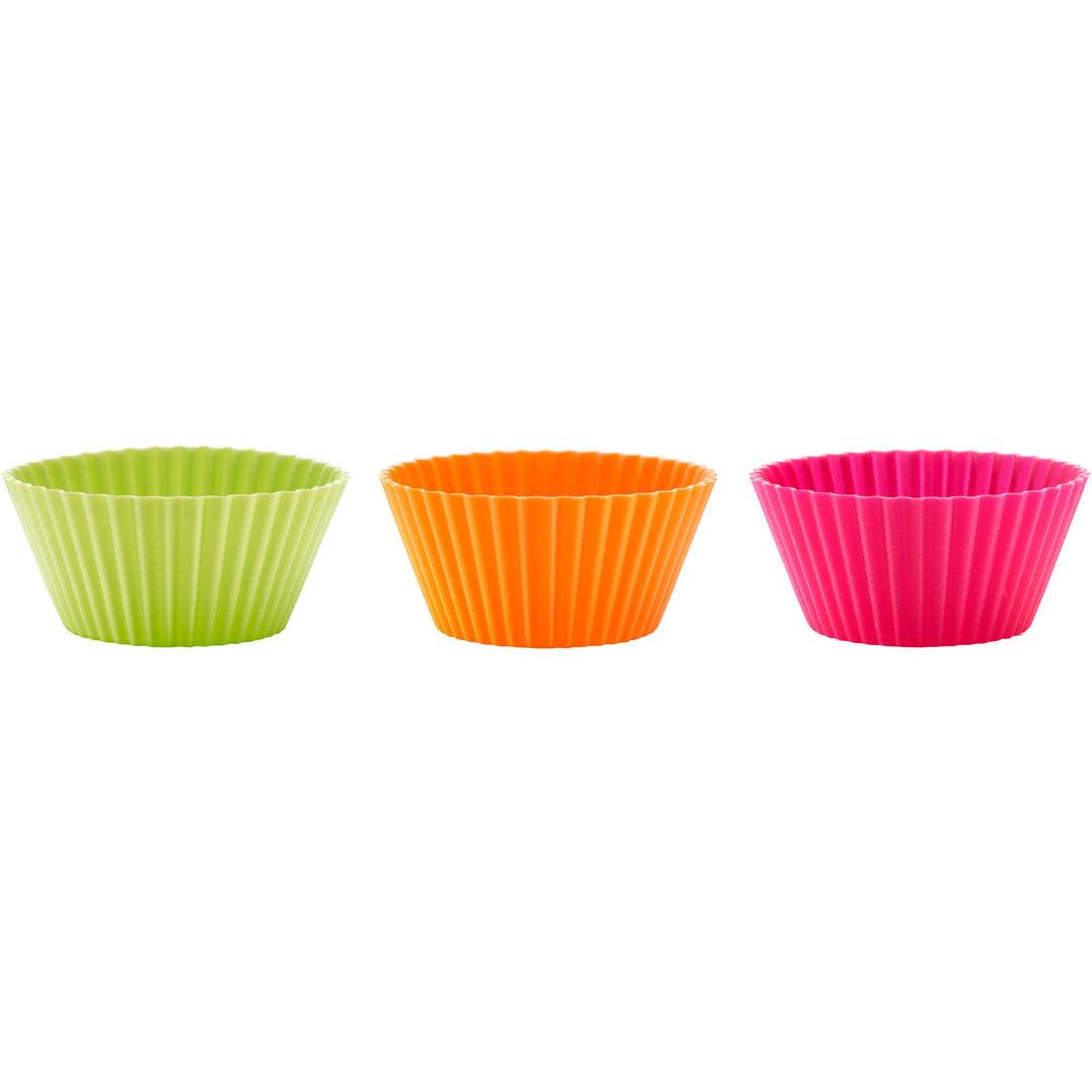 Lékué Lékué Muffinform 12 stk., farvet – produktbillede (Muffinsform)