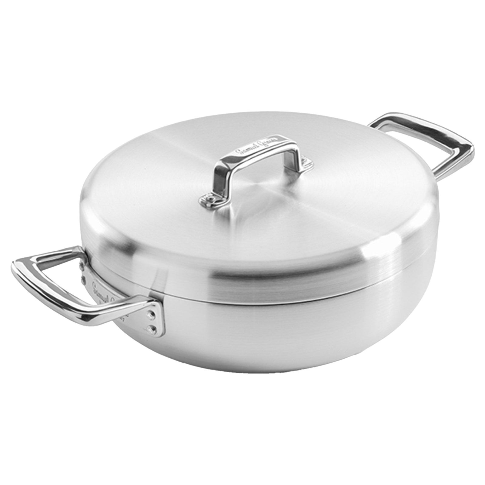 Samuel groves Samuel Groves Serveringspande med låg 28 cm, rustfrit stål – produktfoto (Traktørpande)