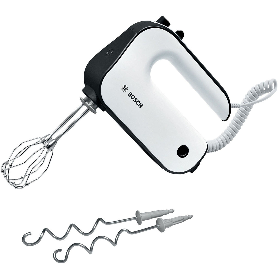 Bosch Bosch Elpisker med spiralsnor, 550 watt, hvid/antracit – frontbillede (Håndmixere)