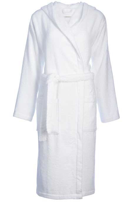 Produktbillede af Esprit Morgenkåbe Easy Hvid M på tilbud i høj kvalitet