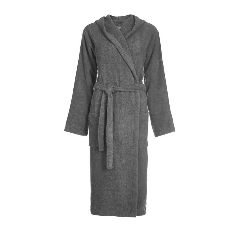 Produktbillede af Esprit Morgenkåbe Easy Antracitgrå XL på tilbud i høj kvalitet