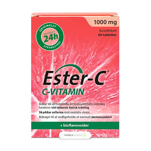 Produktbillede af Ester-C 1000 mg 60 tabletter på tilbud