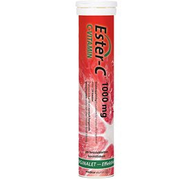 Detaljeret produktbillede af Ester C vitamin 1000 mg brus på tilbud