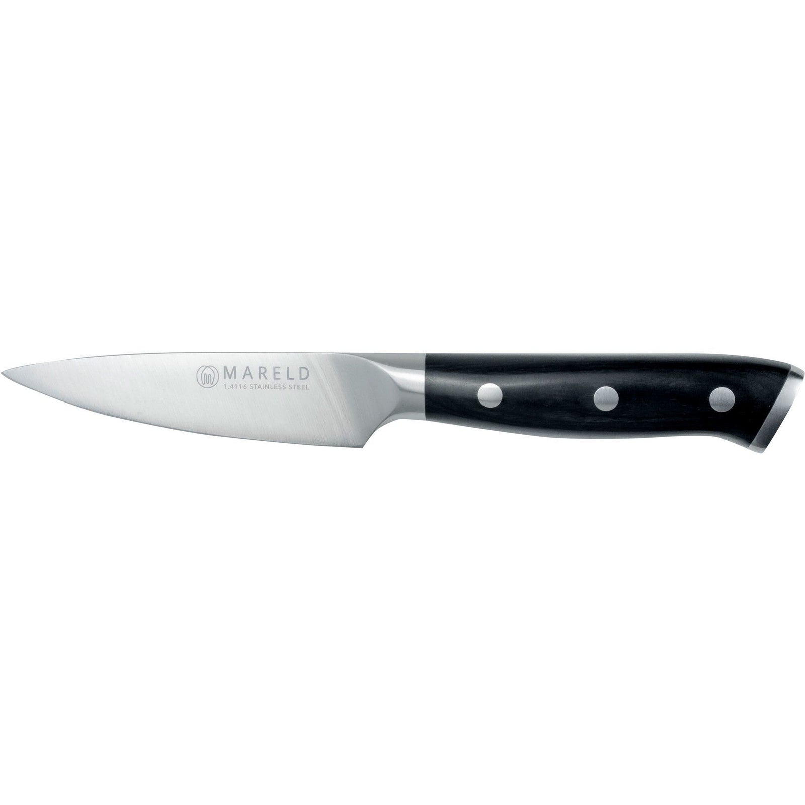 Mareld Mareld Urtekniv 9 cm, sort – vinkelbillede (Skalknive)