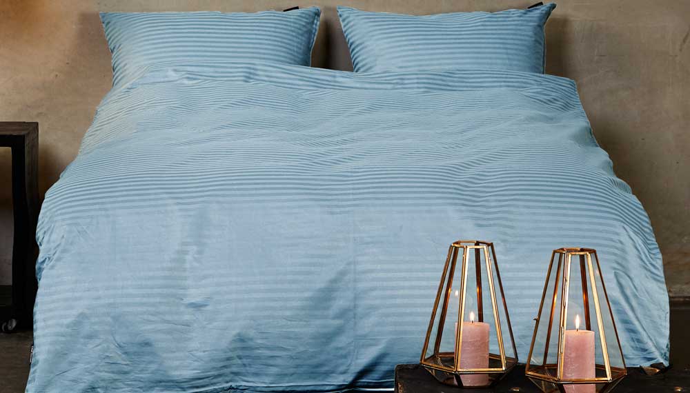 Produktbillede af Casa Decor Sengetøj Blue 140 x 200 + 60 x 63 på tilbud i høj kvalitet