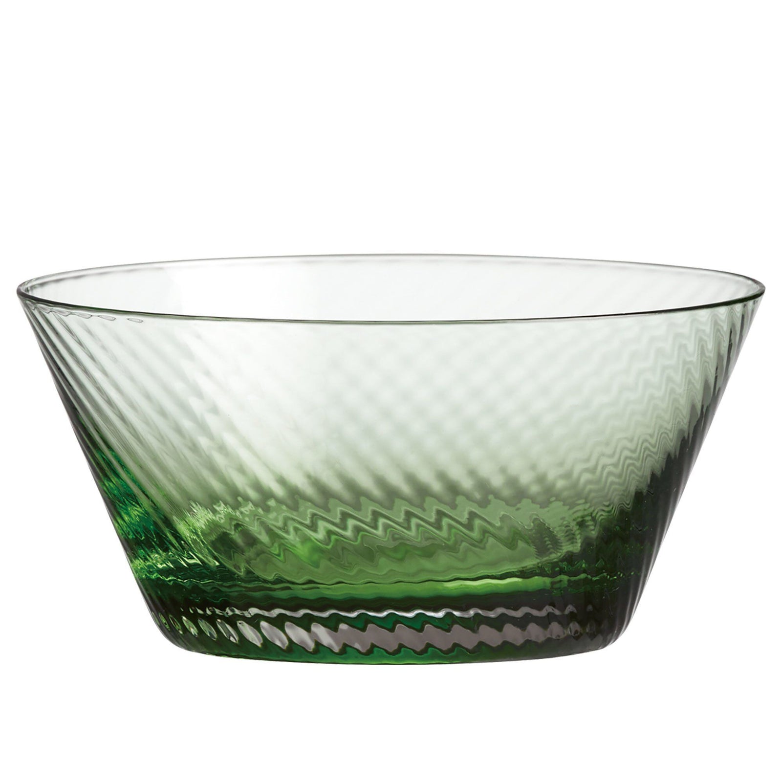 Aida Aida RAW Unique Swirl skål Ø12,5 cm, grøn – produktfoto (Snackskål)