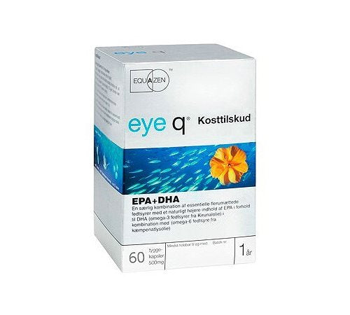Produktbillede af Equazen fiskeolie EPA+DHA 60 kaps. på tilbud