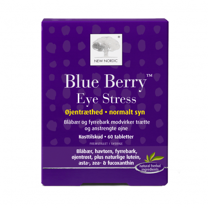 Produktbillede af New Nordic Blue Berry Eye Stress på tilbud