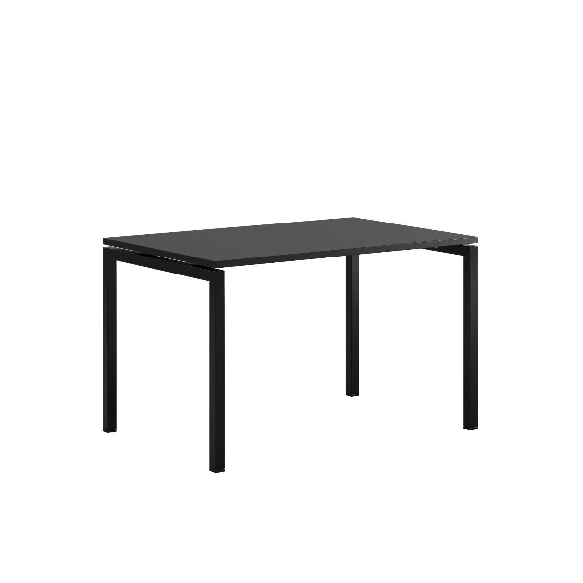 Produktbillede af Luna U Bord 120x80cm Sort sort på tilbud
