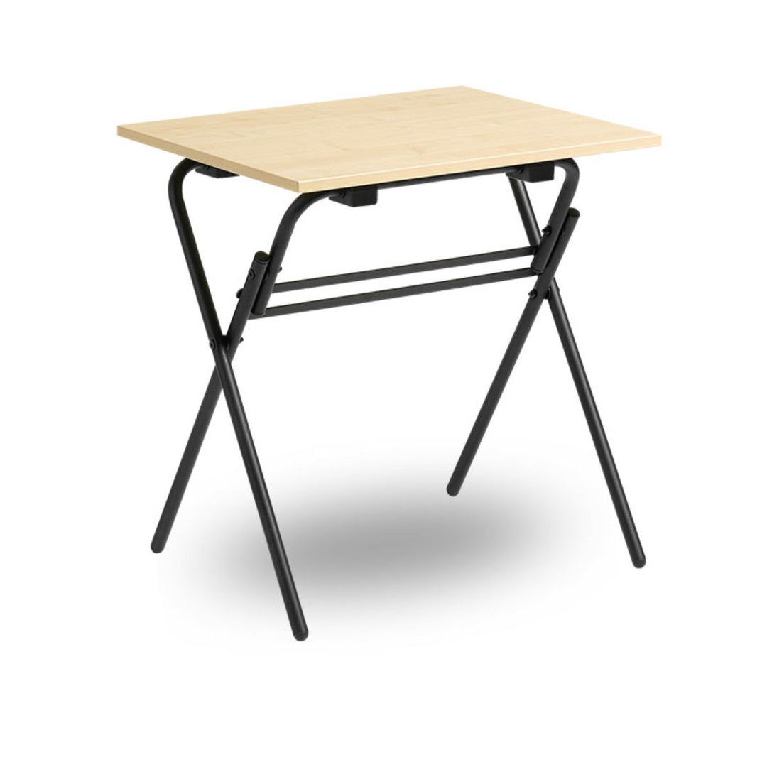 Produktbillede af Eksamensbord 70x60cm Birk-sort på tilbud