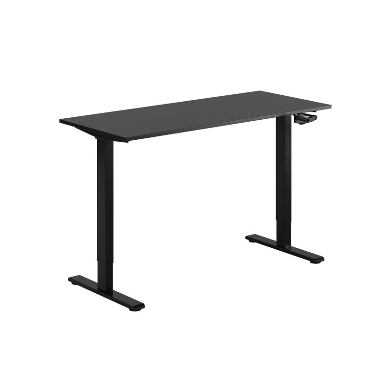 Produktbillede af ECO Hæve/Sænkebord manuelt 120x80cm Urban-hvid på tilbud