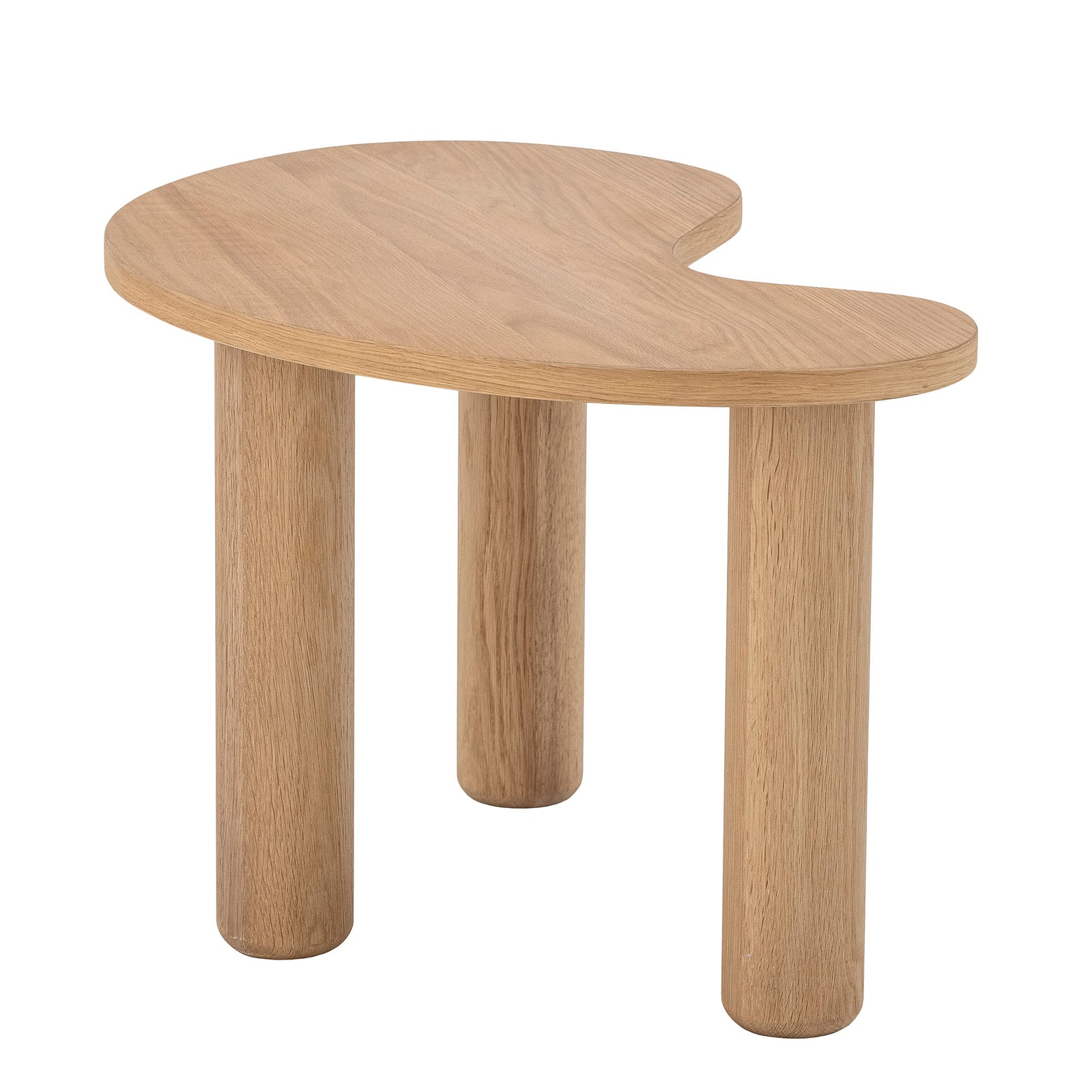 Produktbillede af BLOOMINGVILLE Luppa sofabord natur gummitræ 65x44 i premium kvalitet