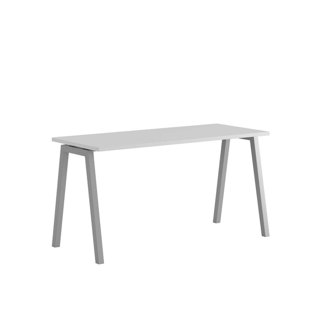 Produktbillede af Luna A Bord 140x60cm Hvid-grå på tilbud