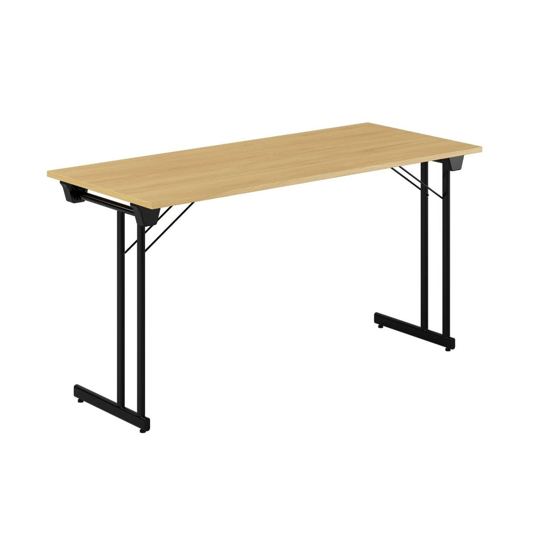 Produktbillede af Kongress Style 140x60cm Sammenklappeligt bord Eg-sort på tilbud