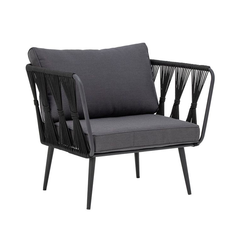 BLOOMINGVILLE PAVONE LOUNGESTOL METAL SORT 87