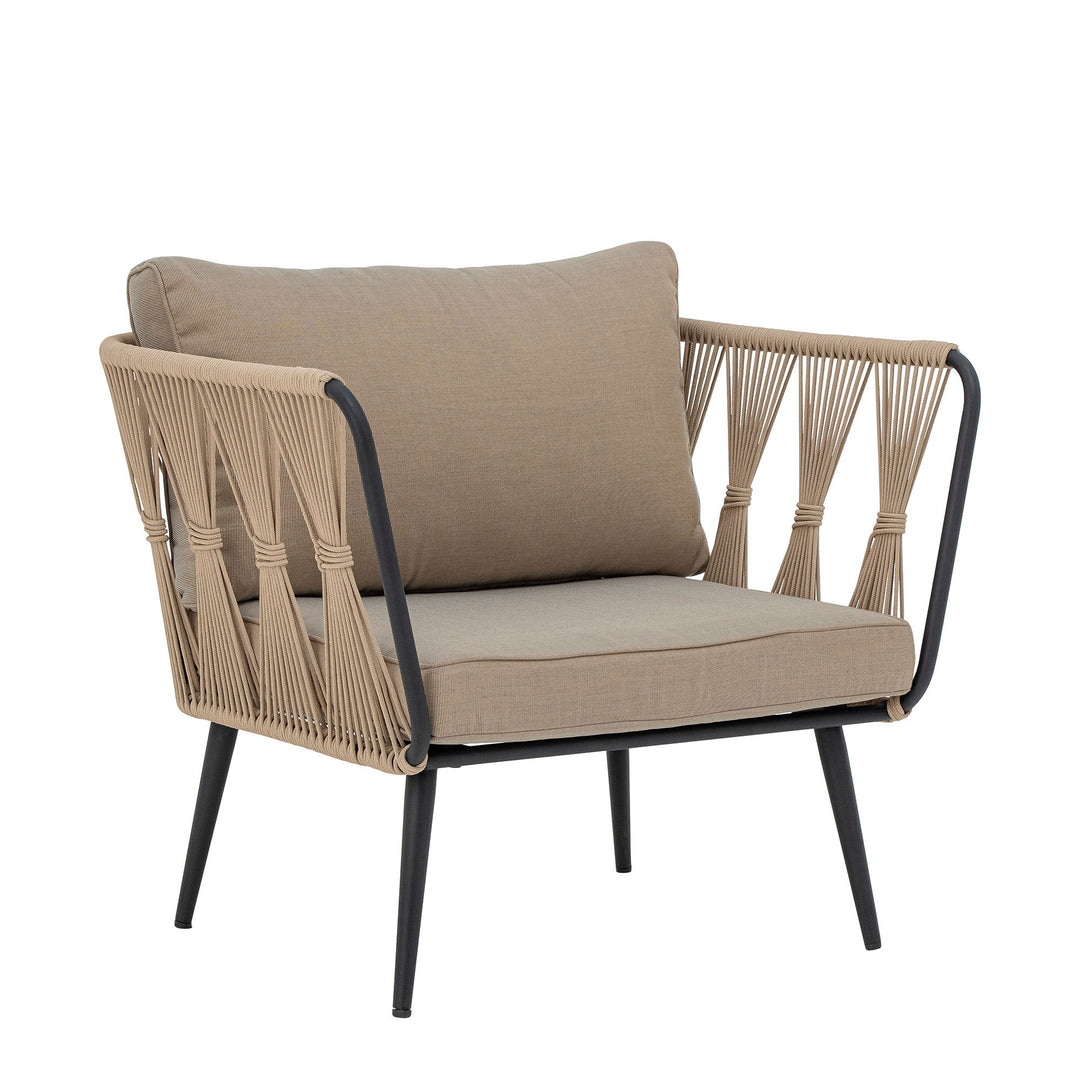 BLOOMINGVILLE PAVONE LOUNGESTOL METAL BRUN 87