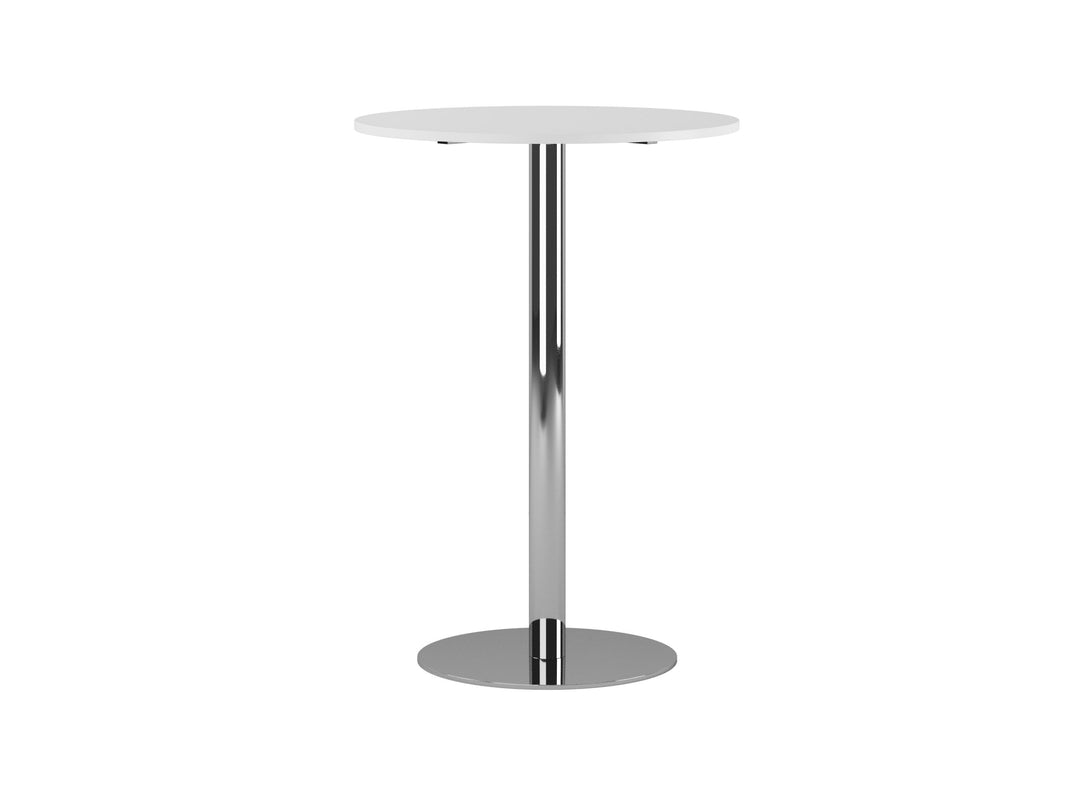 Produktbillede af Studio Ståbord Ø80cm Hvid-stål på tilbud