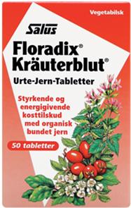 Produktbillede af Floradix Kräuterblut 50 tabl. på tilbud