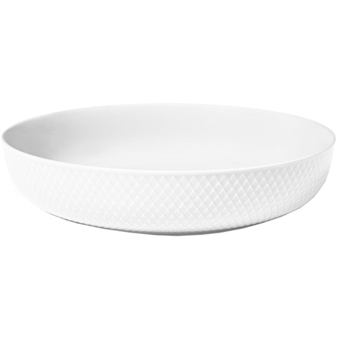 Lyngby porcelæn Lyngby porcelæn Rhombe serveringsskål 28 cm, hvid ❤ produktfoto (Serveringsskål)