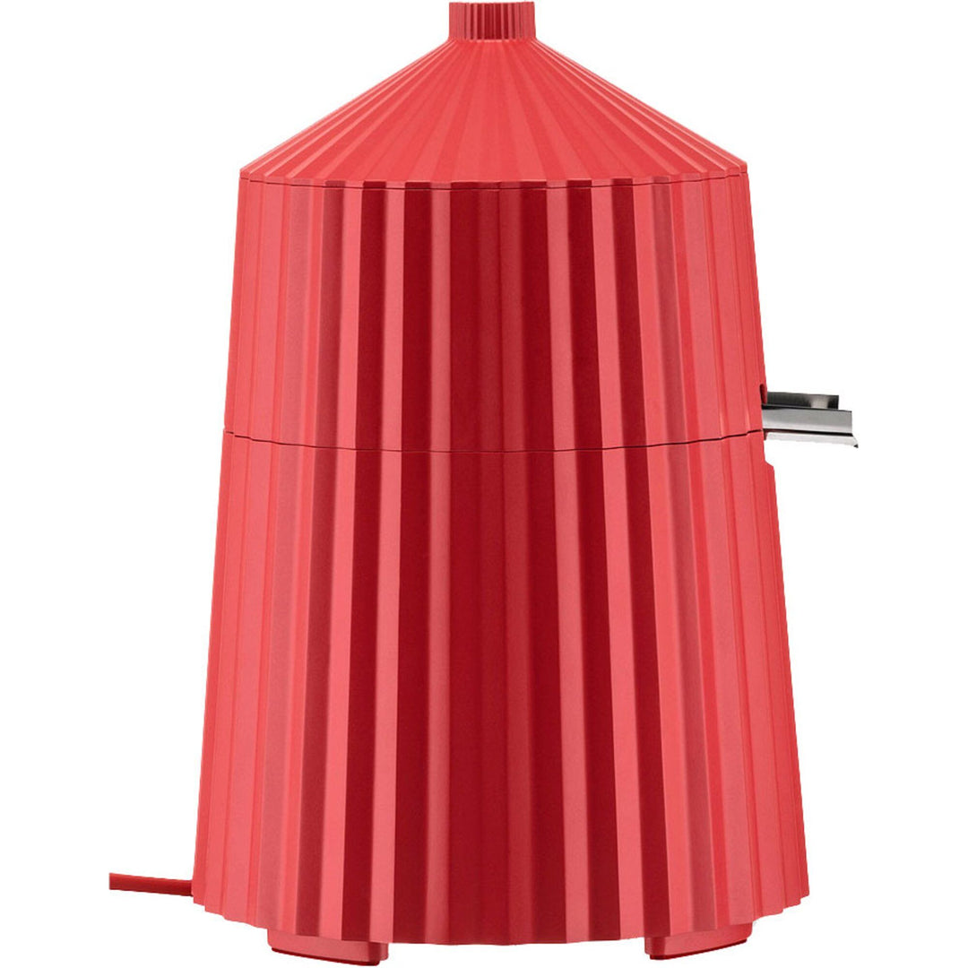 Alessi Alessi Plissé elektrisk citruspresser, rød – vinkelbillede (Citruspresser)