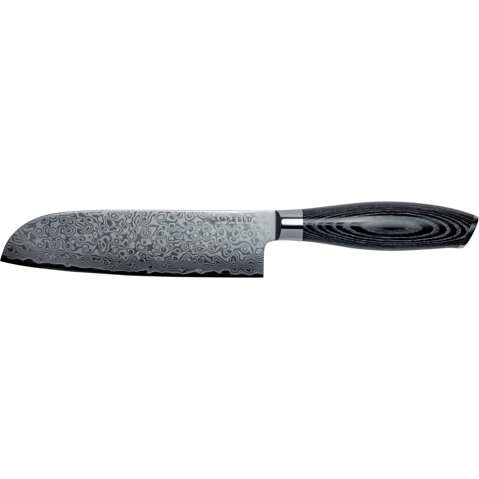 Mareld Mareld Akio santokukniv 18 cm, sort ❤ frontbillede (Santokuknive)