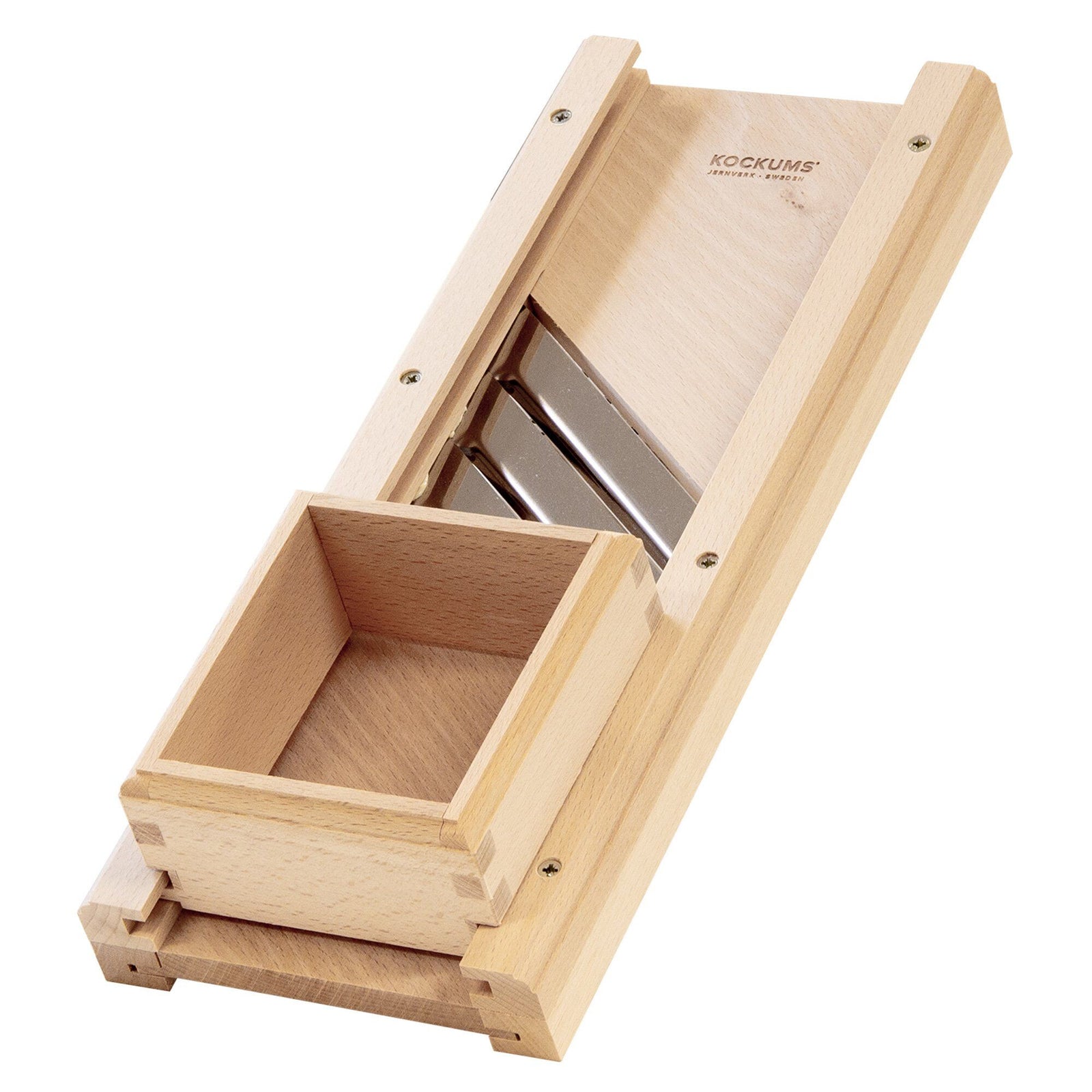 Kockums jernverk Kockums jernverk Mandolinjern 3 blade ❤ billede i brug (Mandoliner)