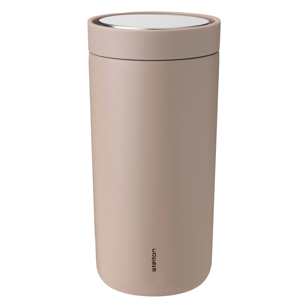 Stelton Stelton To Go Click Termokop 0,4 liter, heather – billede i brug (Termokop)