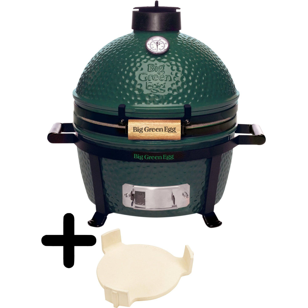 Big green egg Big green egg Kulgrill med convEGGtor, minimax ❤ frontbillede (Kamadogrill)