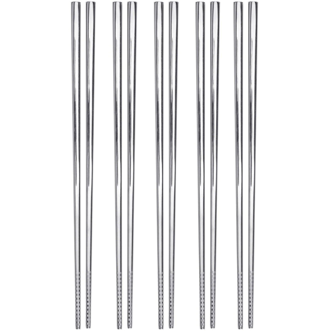 Mareld Mareld Akio spisepinde 5 par, rustfrit stål – billede i brug (Spisepinde)