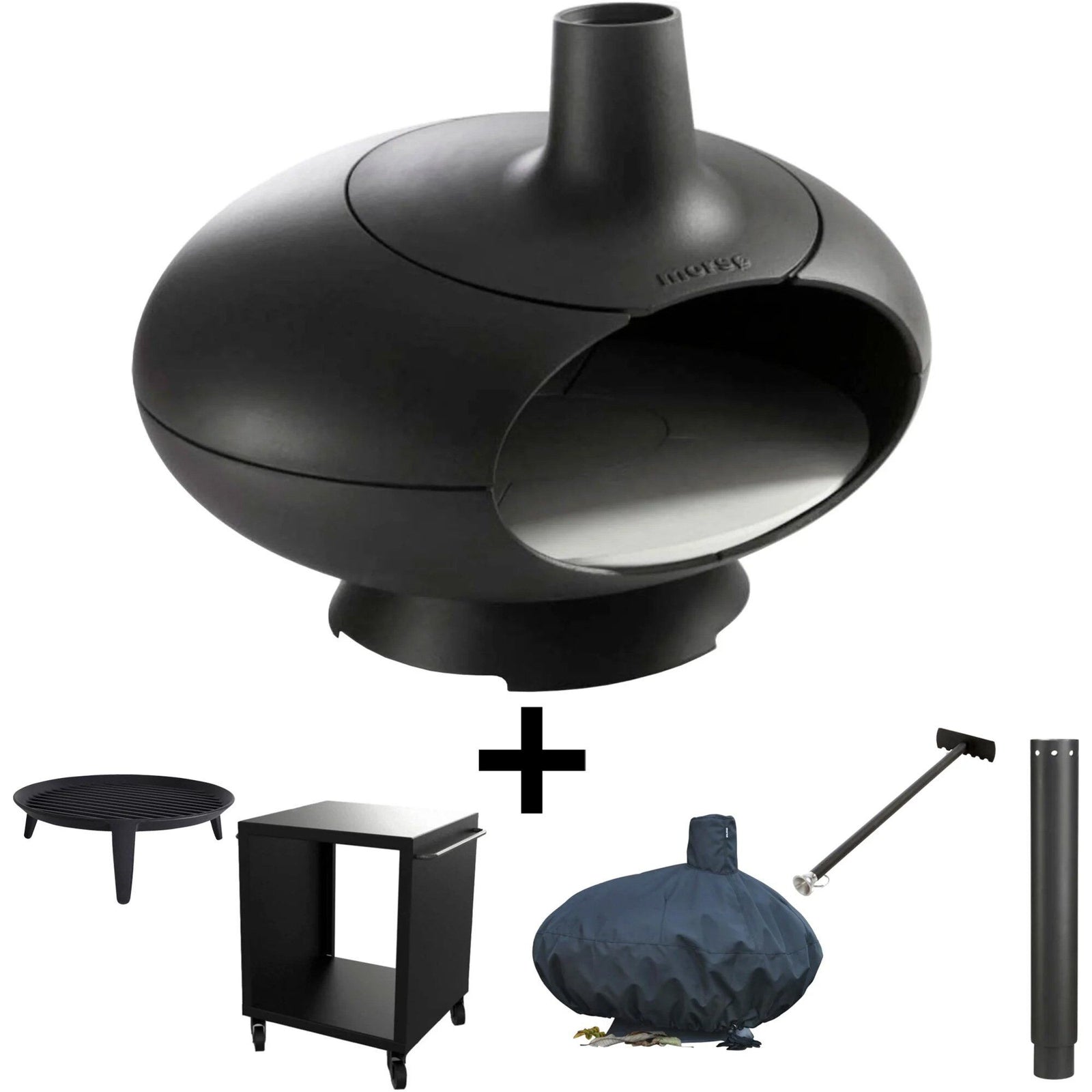 Morsø Morsø Forno pizzaovn med bord, 60x60 cm ❤ produktfoto (Pizzaovne)