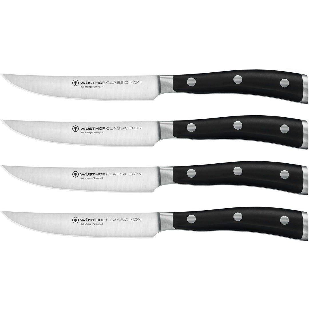 Wüsthof Wüsthof Classic Ikon grillknivsæt sort ❤ billede i brug (Knivsæt)
