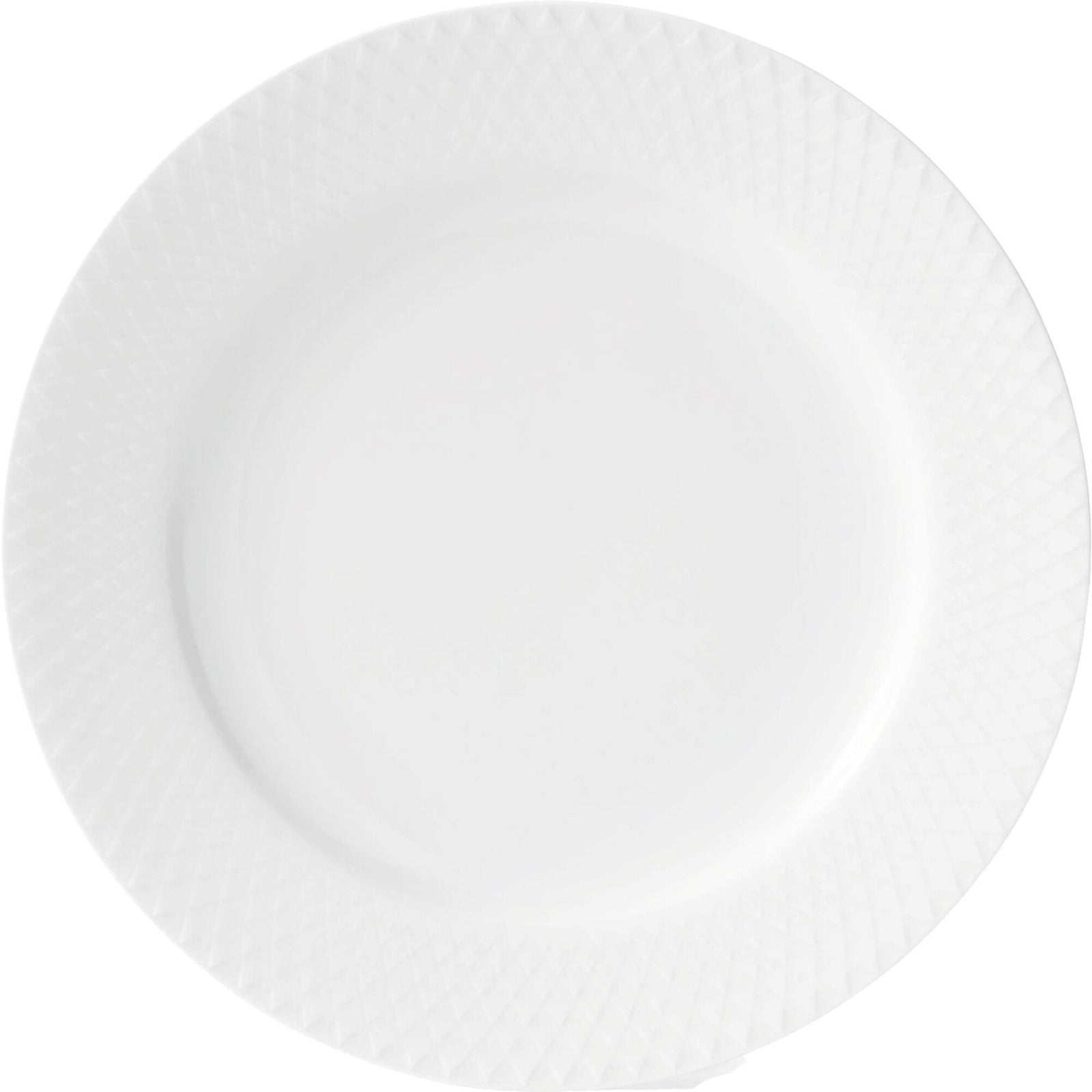 Lyngby porcelæn Lyngby porcelæn Rhombe frokosttallerken – produktbillede (Morgenmadstallerken)
