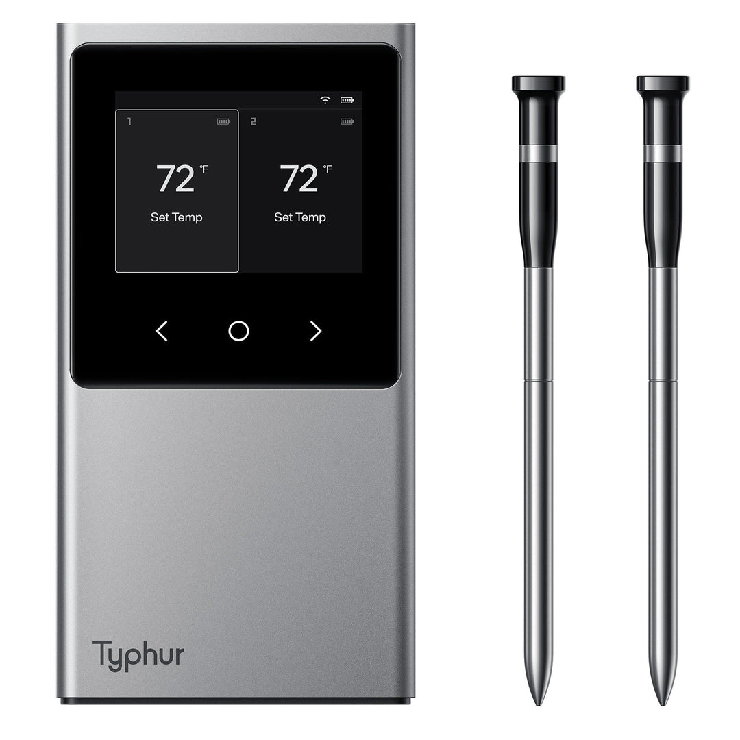 Typhurtechnology co Typhurtechnology co Sync trådløst kødtermometer – vinkelbillede (Termometer)