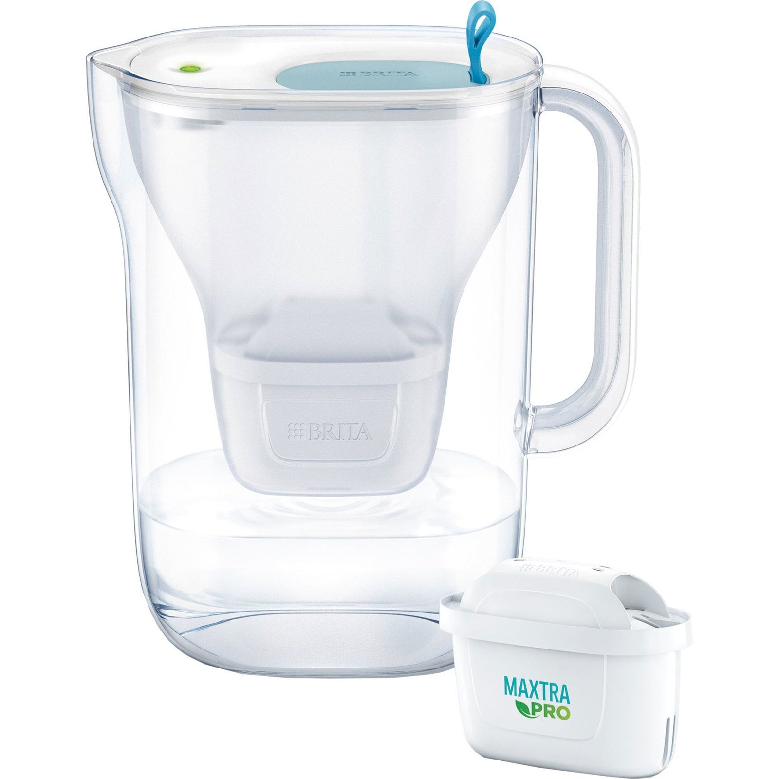 Brita Brita Style vandfilterkande 2,4 liter, blå ❤ vinkelbillede (Vandfilterkande)