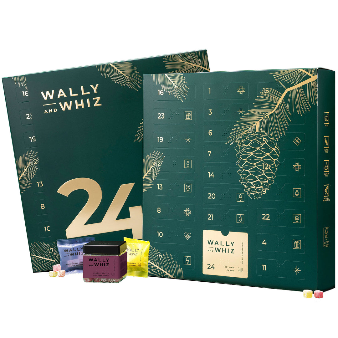 Wally and whiz Wally and Whiz Julekalender 2025, grøn – produktfoto (Julekalender)