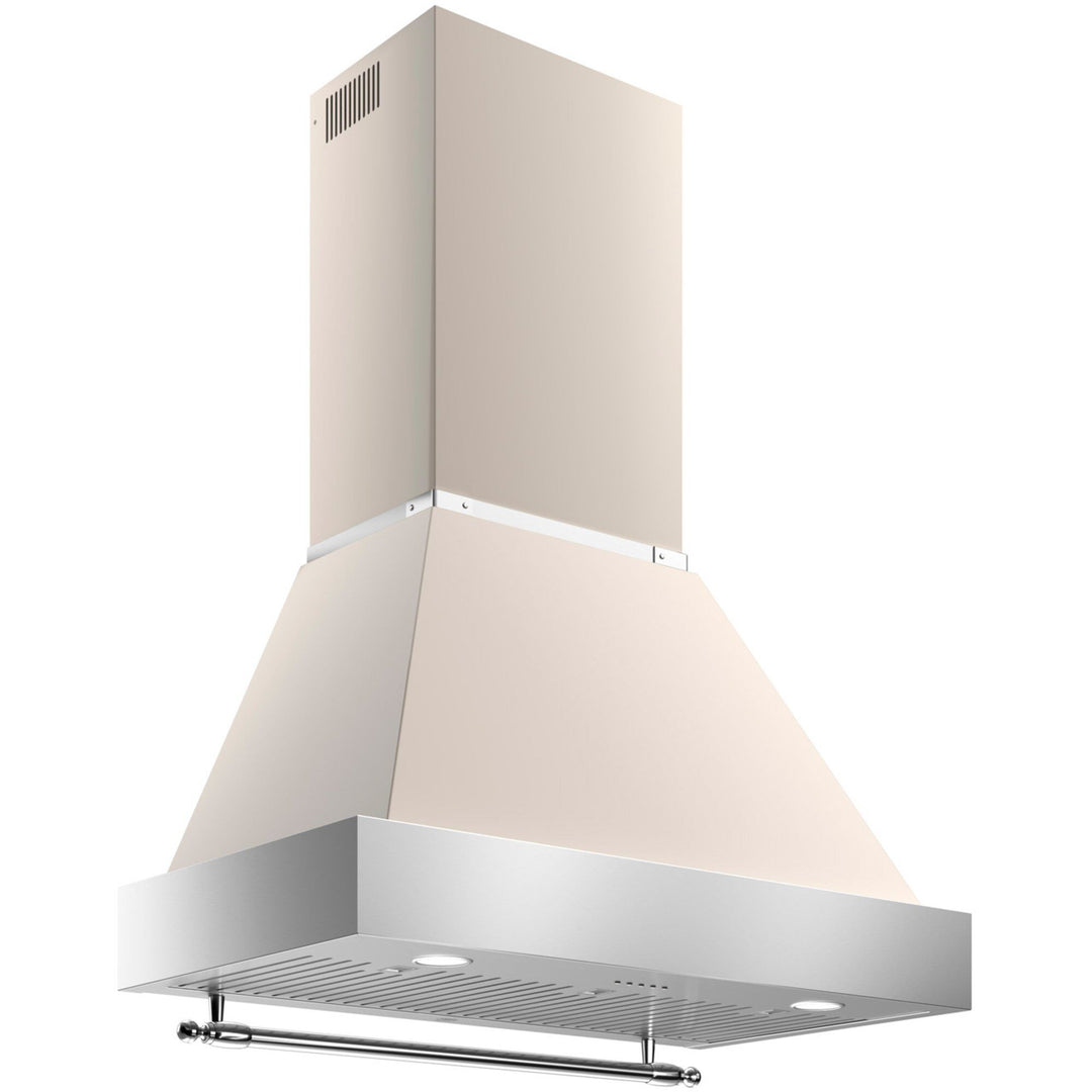Bertazzoni Bertazzoni K90HERTX+KC36HERTAV Heritage emhætte, 90 cm, creame – produktbillede (Emhætter)