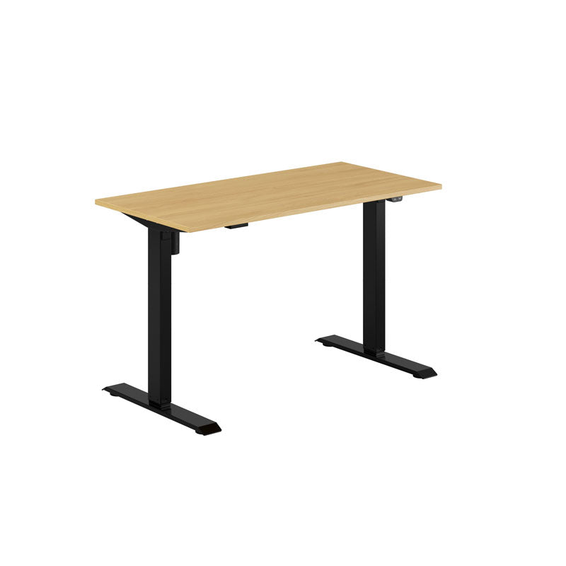 Produktbillede af EASY Hæve/Sænkebord m/1 motor 120x60cm Eg-sort på tilbud