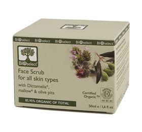 Produktbillede af Bioselect Face scrub BioEco 50ml. på tilbud