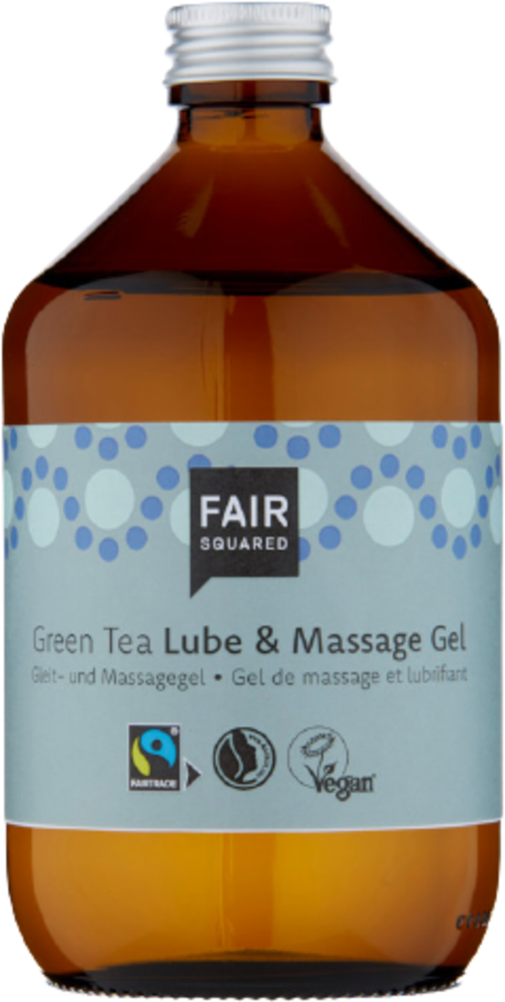 Produktbillede af FAIR SQUARED Green Tea Lube & Massage Gel 500 ml. på tilbud i brug