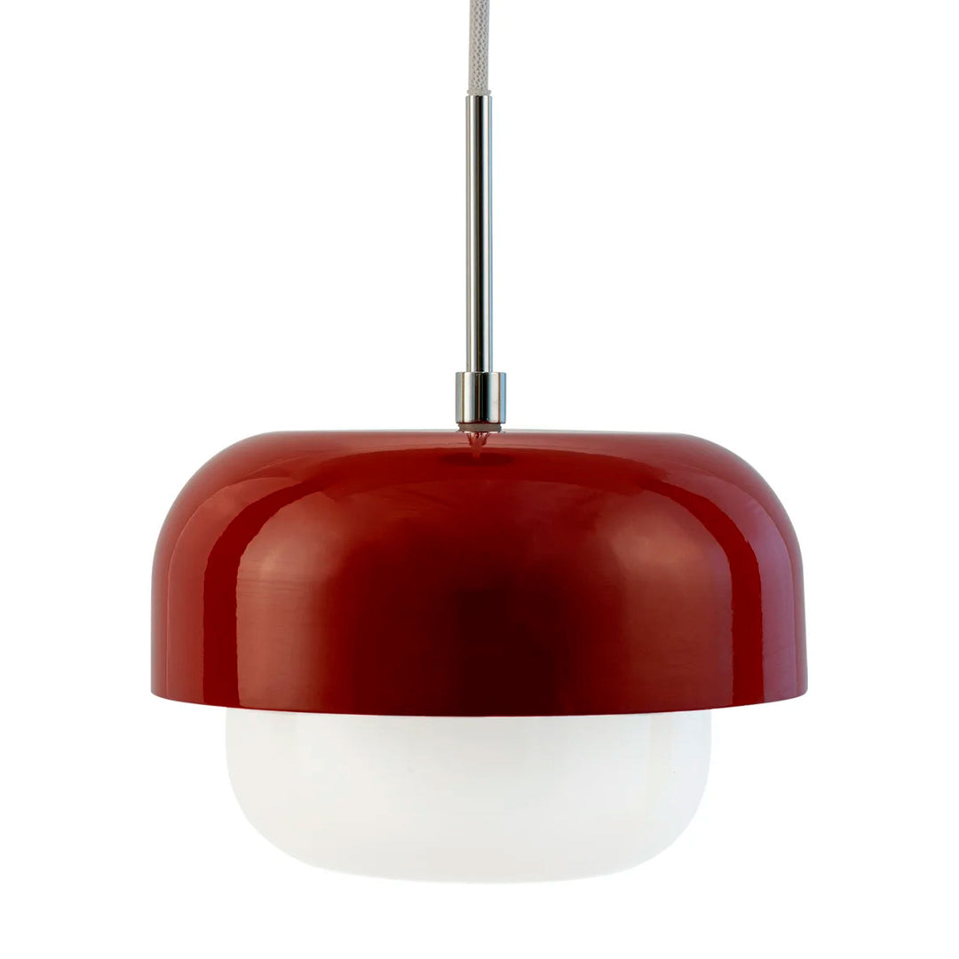 Dyberg larsen Dyberg larsen Haipot pendellampe D23, mørkerød – frontbillede (Lampe)